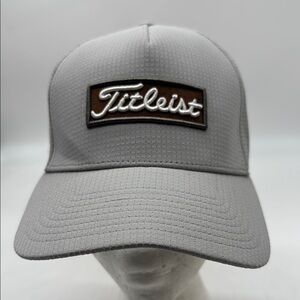 Titleist Gray Performance Golf Hat Classic Design HT8322